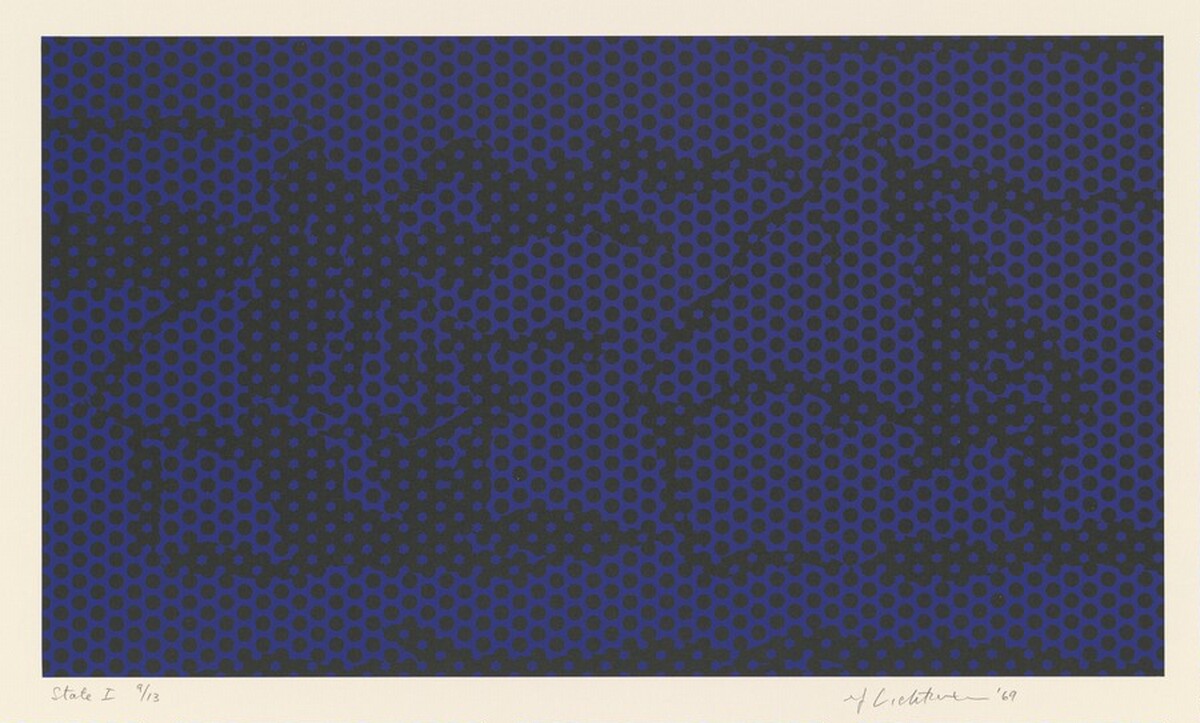 Haystack #6 (State I) by Roy Lichtenstein