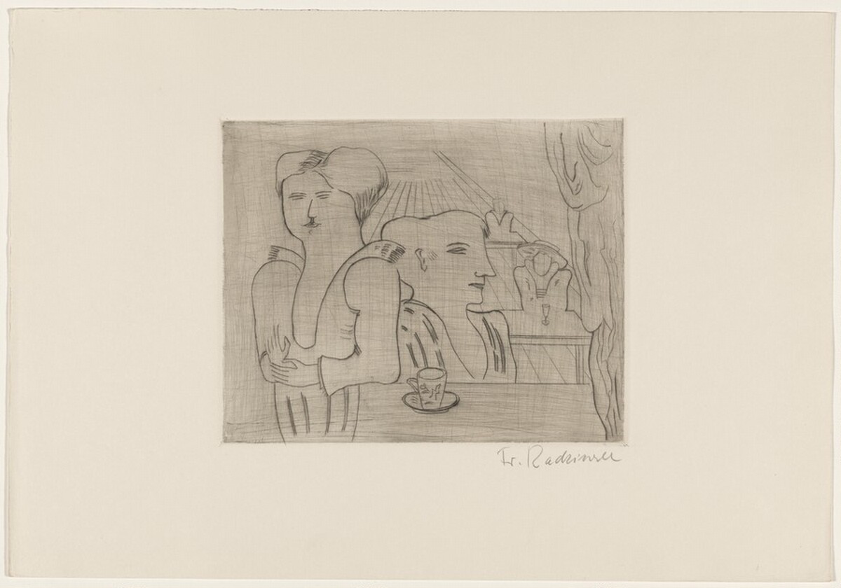 Frauen am Tisch [Women at the Table] by Franz Radziwill