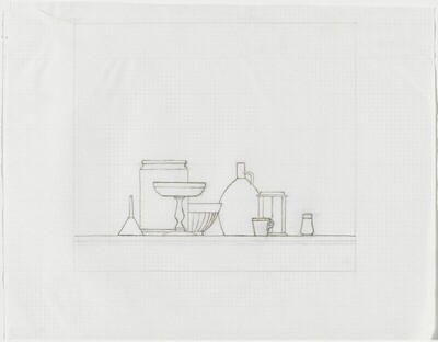 Working drawing for Borghetto I and Borghetto II