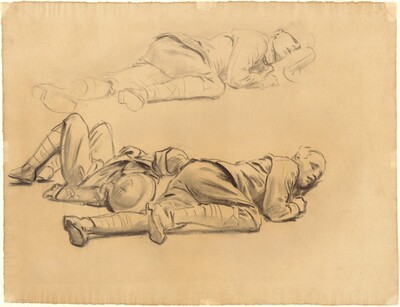 Studies for "Gassed"