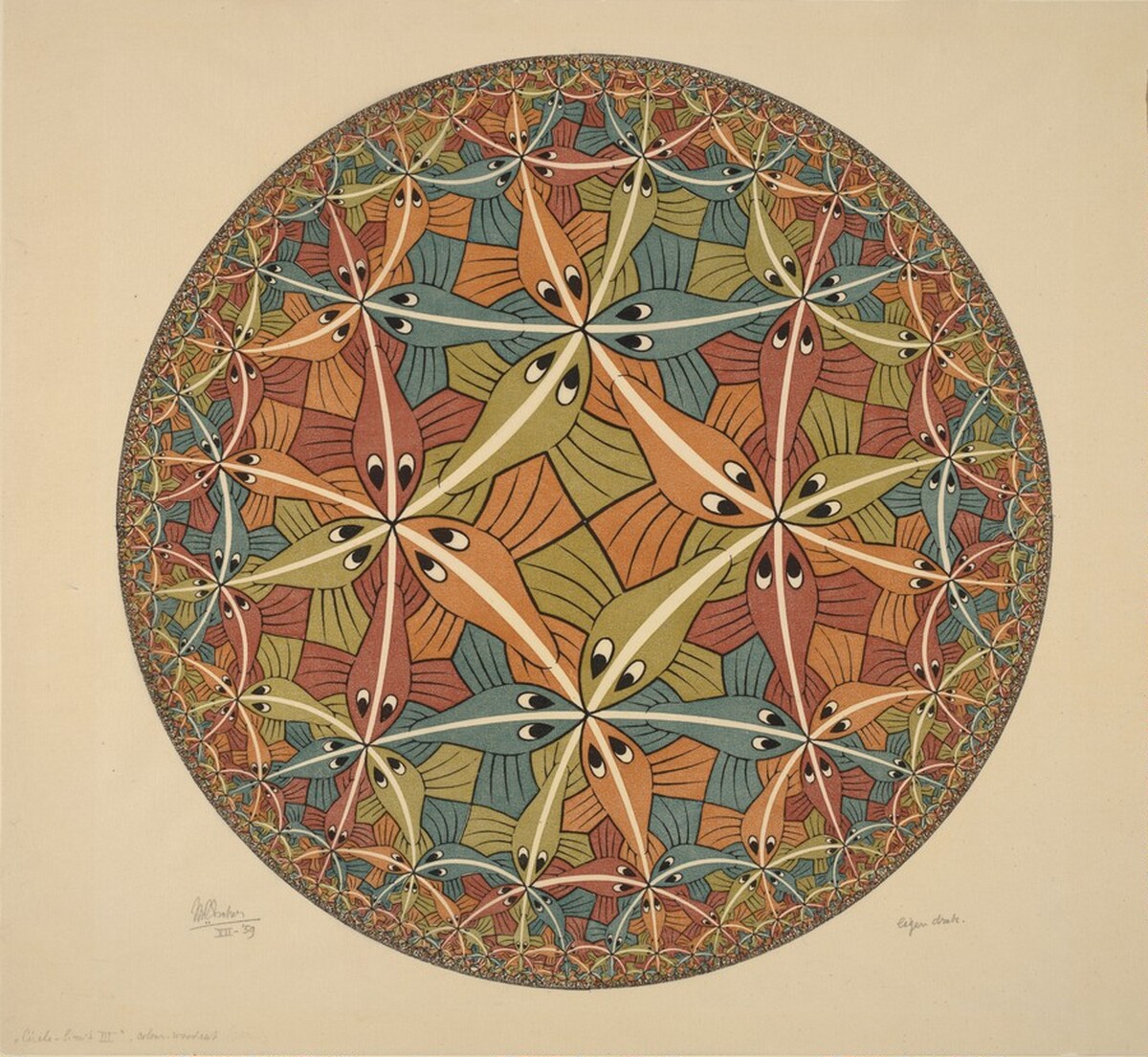 Circle Limit III by M.C. Escher