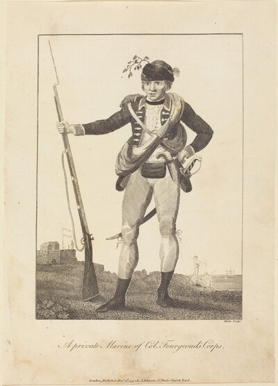 A private Marine of Col. Fourgeoud's Corps