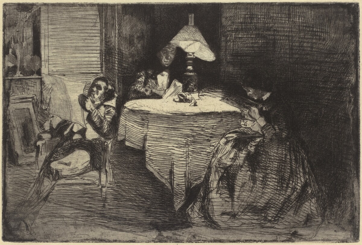 The Music-Room by James McNeill Whistler