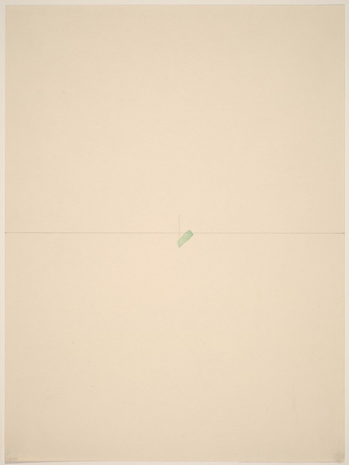 One Room Drawing #10 by Richard Tuttle