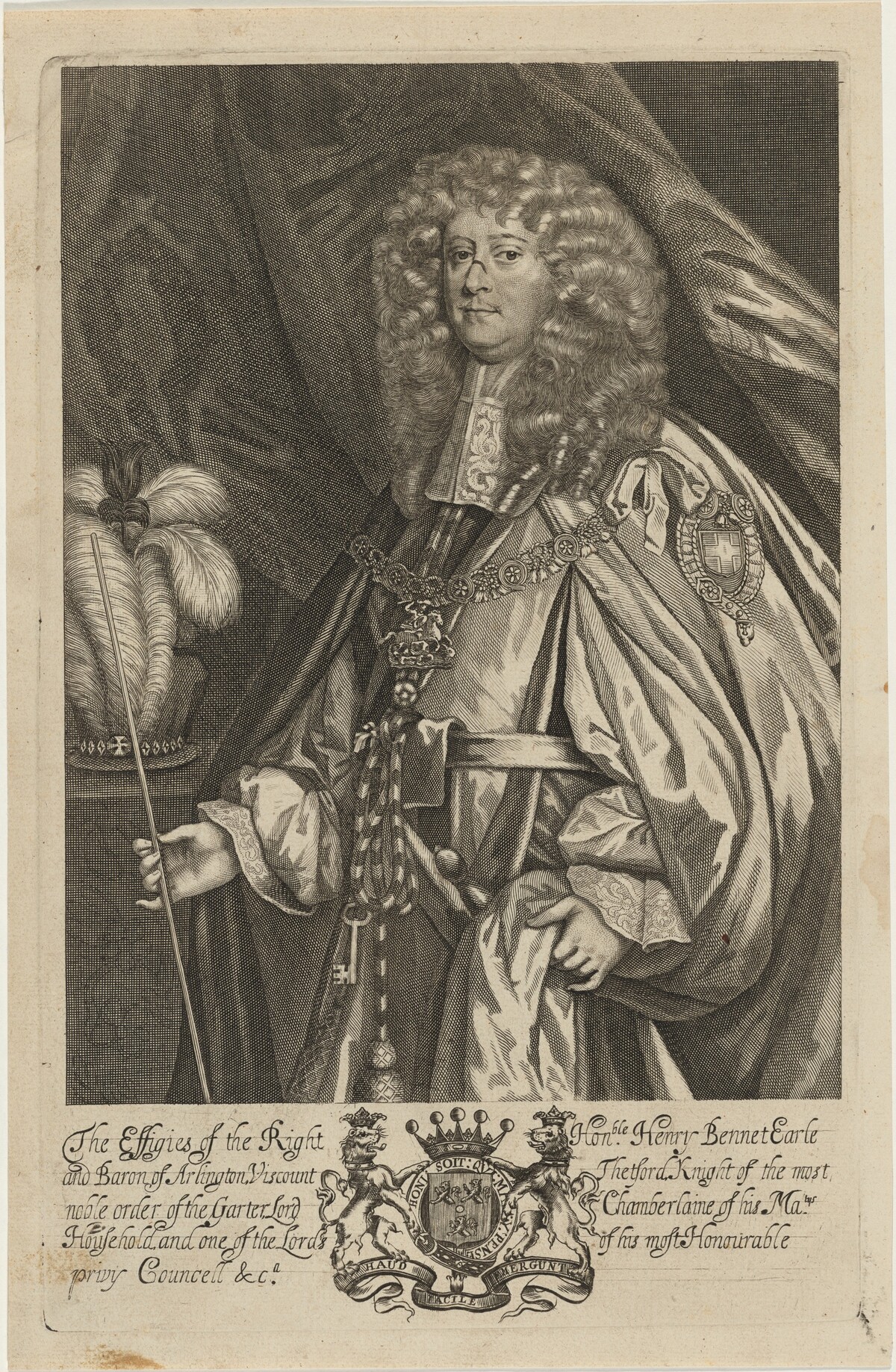 Henry Bennett, Earl of Arlington by Unknown Artist