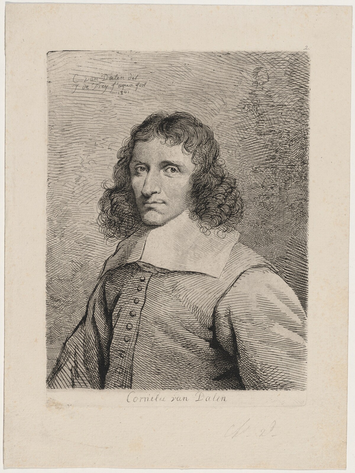 Cornelius van Dalen by Johannes Pieter de Frey after Cornelis van Dalen I