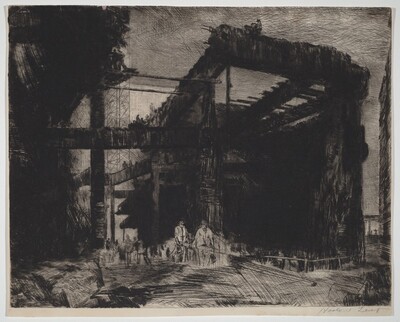 Untitled (Steel Girder Construction)