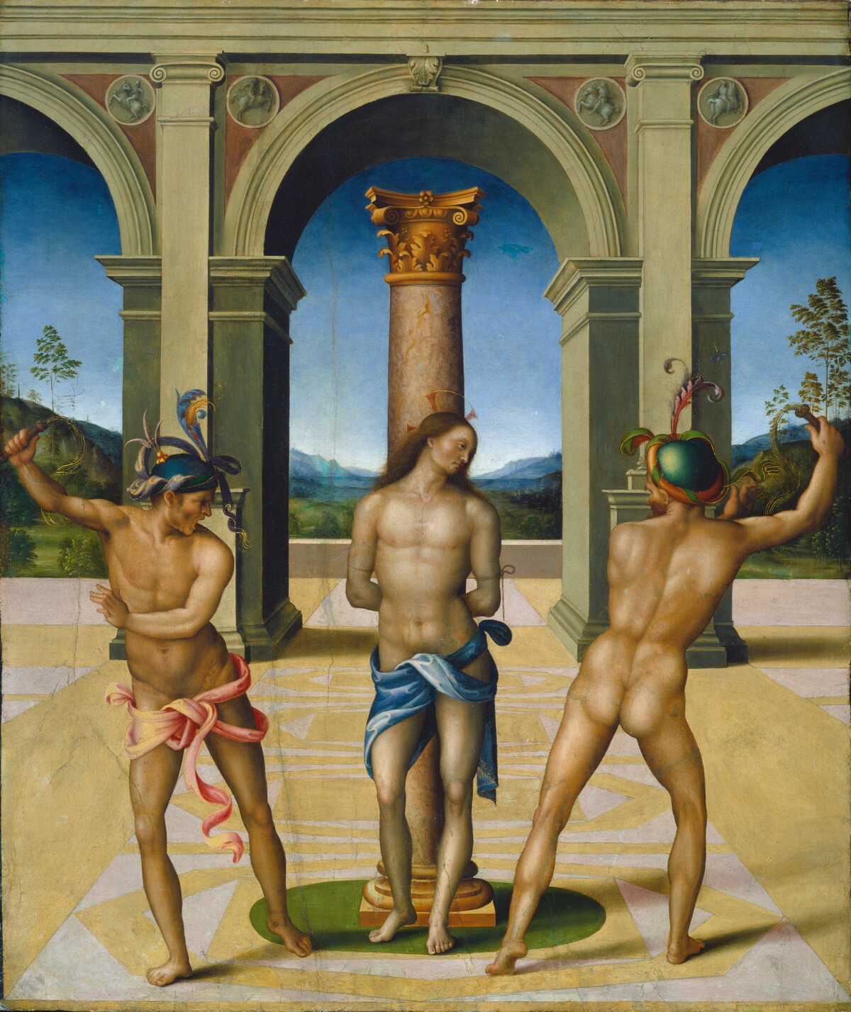 The Flagellation of Christ by Bachiacca