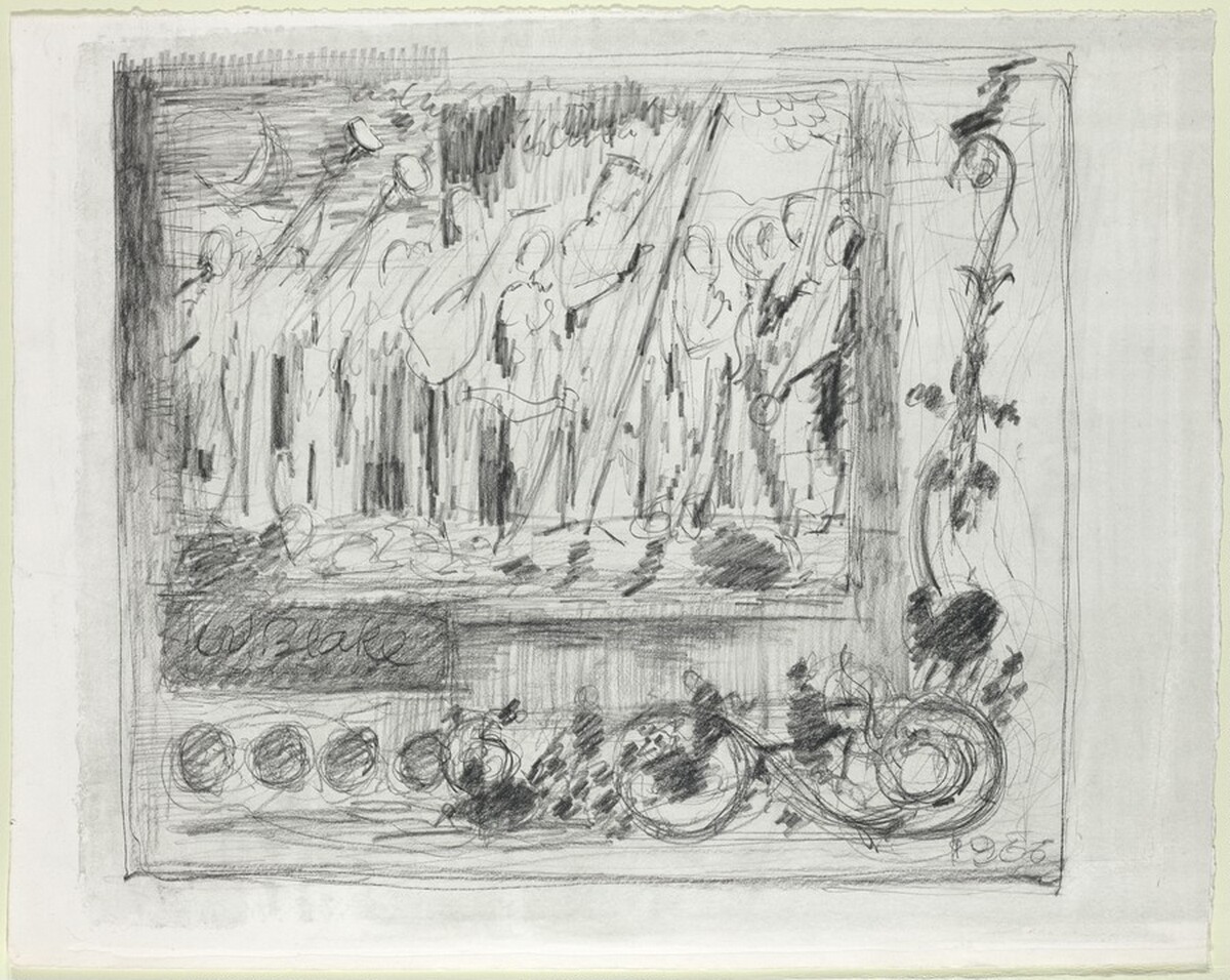Study for "After Blake's Job" by Benton Murdoch Spruance