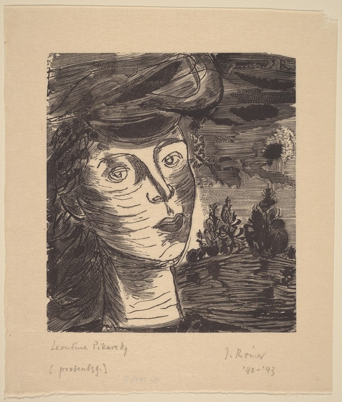Leontine Pikarsky by Imre Reiner