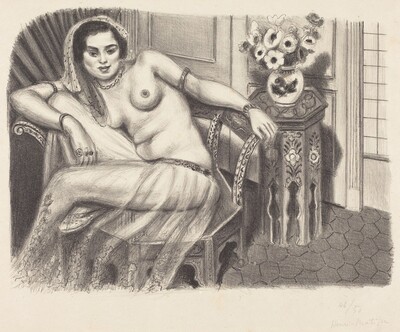 Hindu with Tulle Skirt (Hindoue à la jupe de tulle)