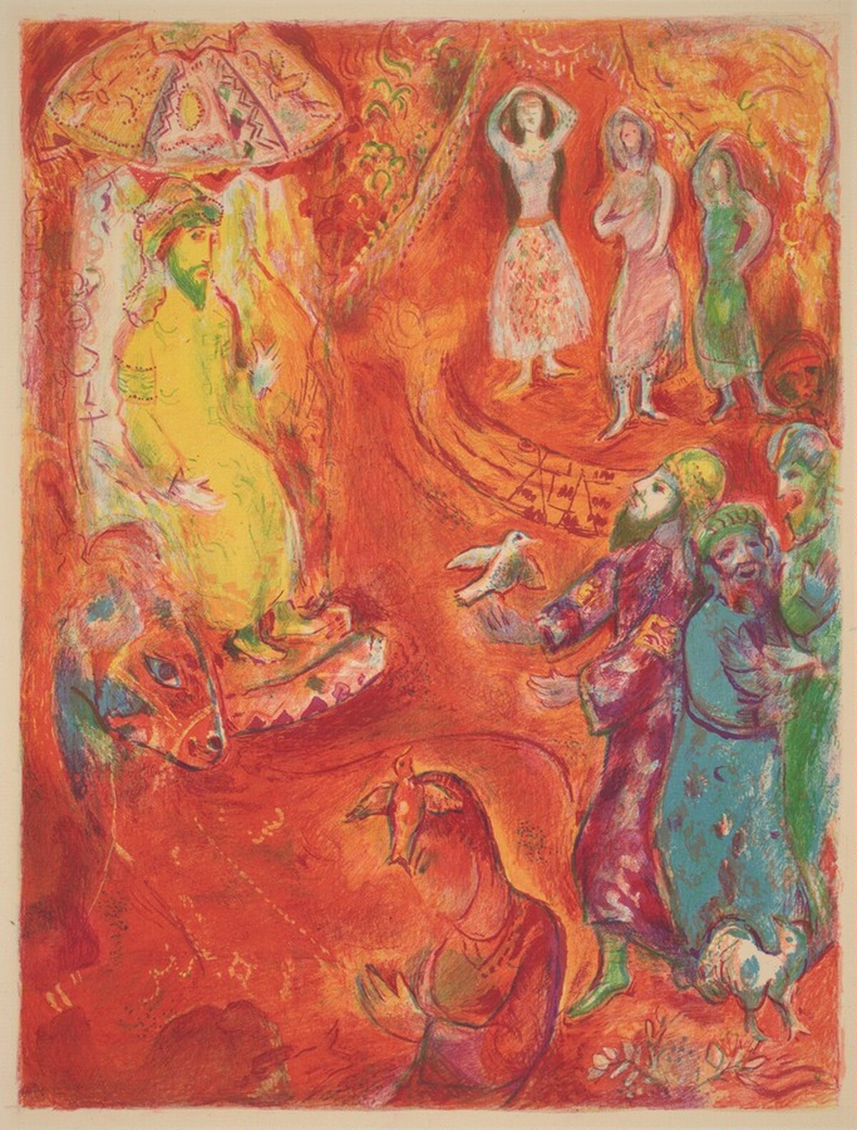 The Tale of the Ebony Horse by Marc Chagall