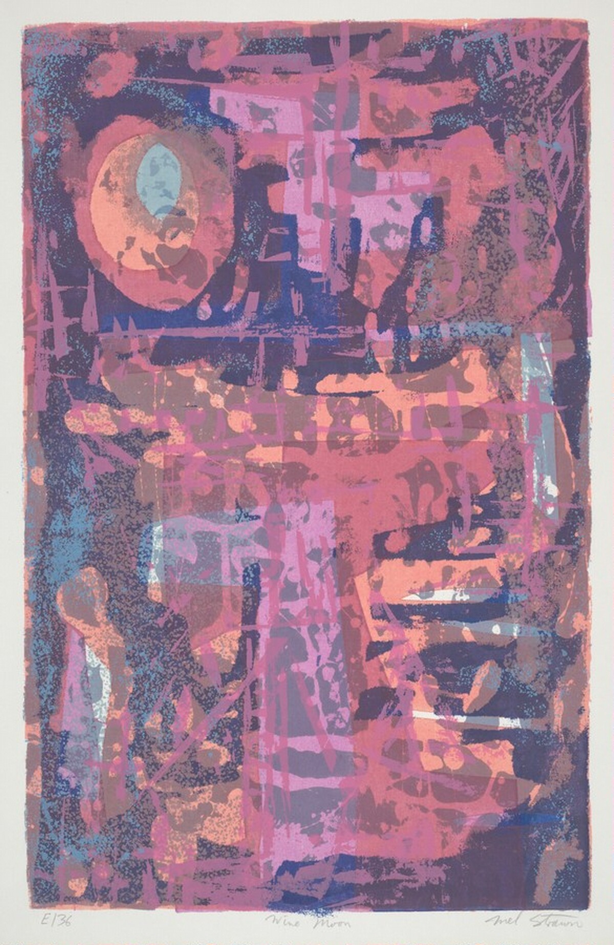 Wine Moon by Melvin Nicholas Strawn