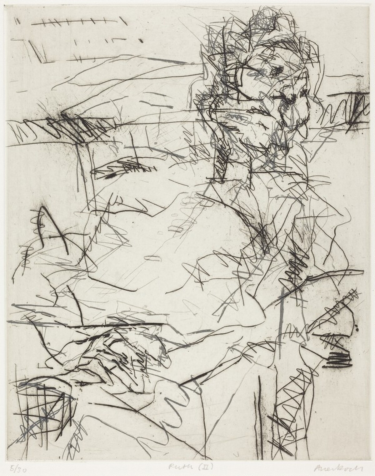 Ruth (II) by Frank Auerbach