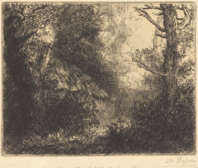 Landscape: Near Chailleux (Paysage: Pres Chailleux)