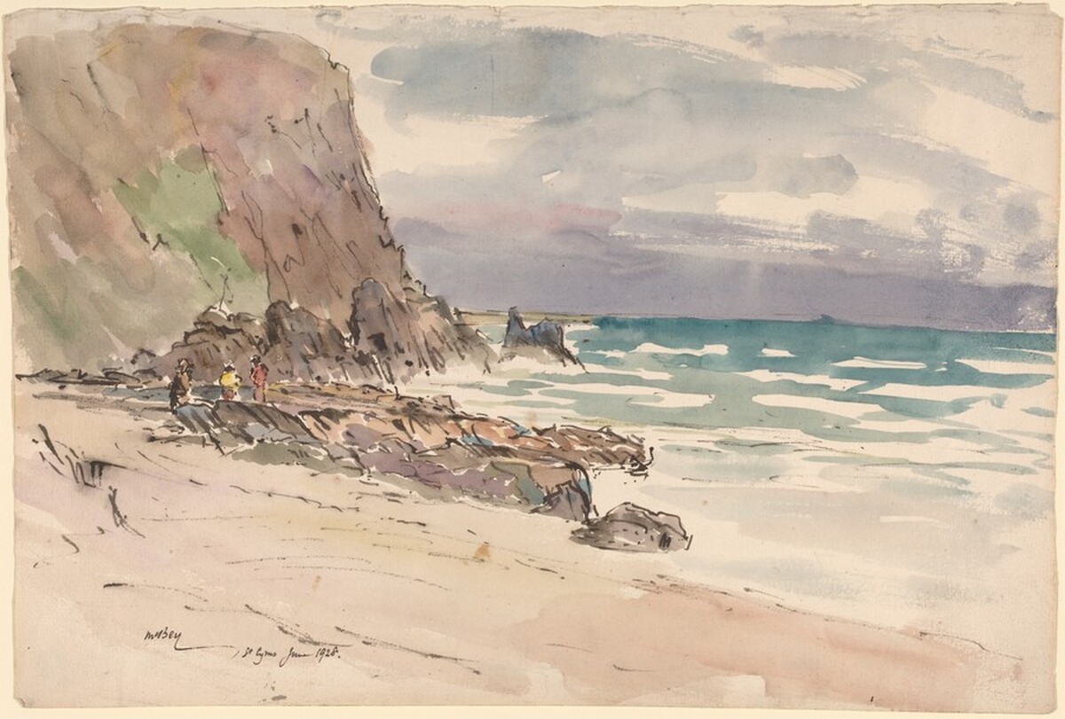 St. Cyrus by James McBey
