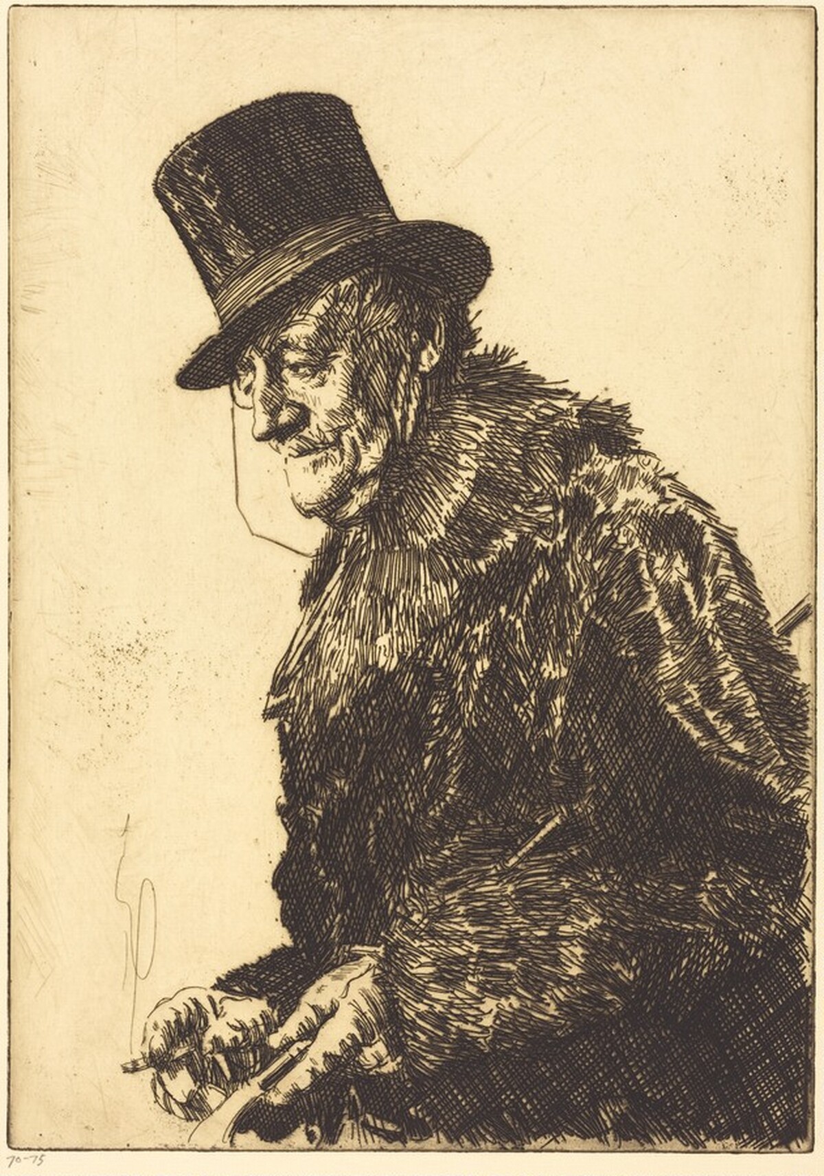 The Mummer by Joseph Simpson