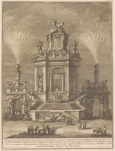 The Prima Macchina for the Chinea of 1776: A Pleasure Palace