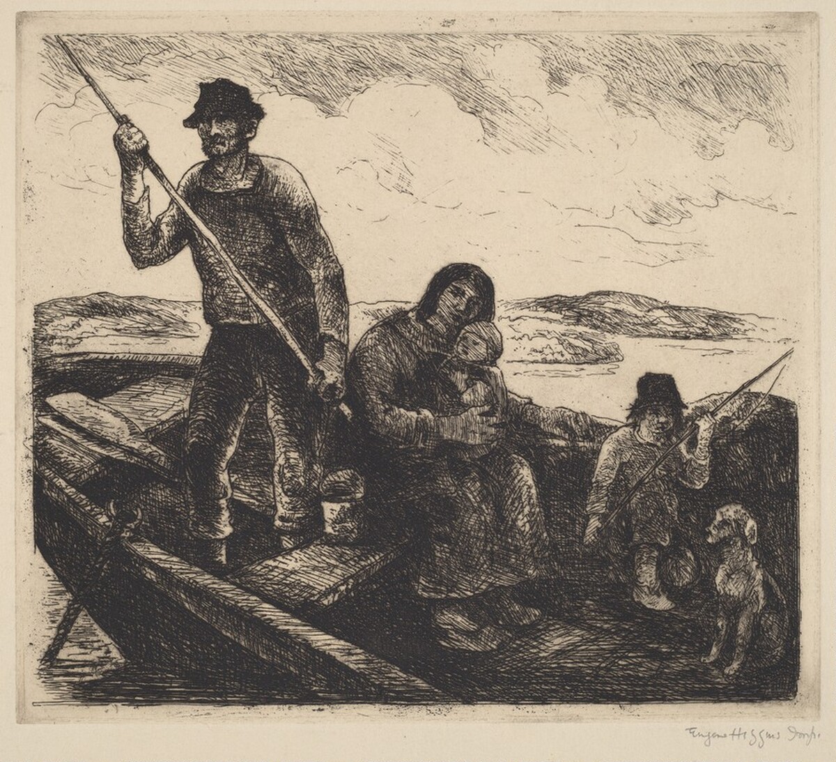 Fisherman's Family by Eugene Higgins
