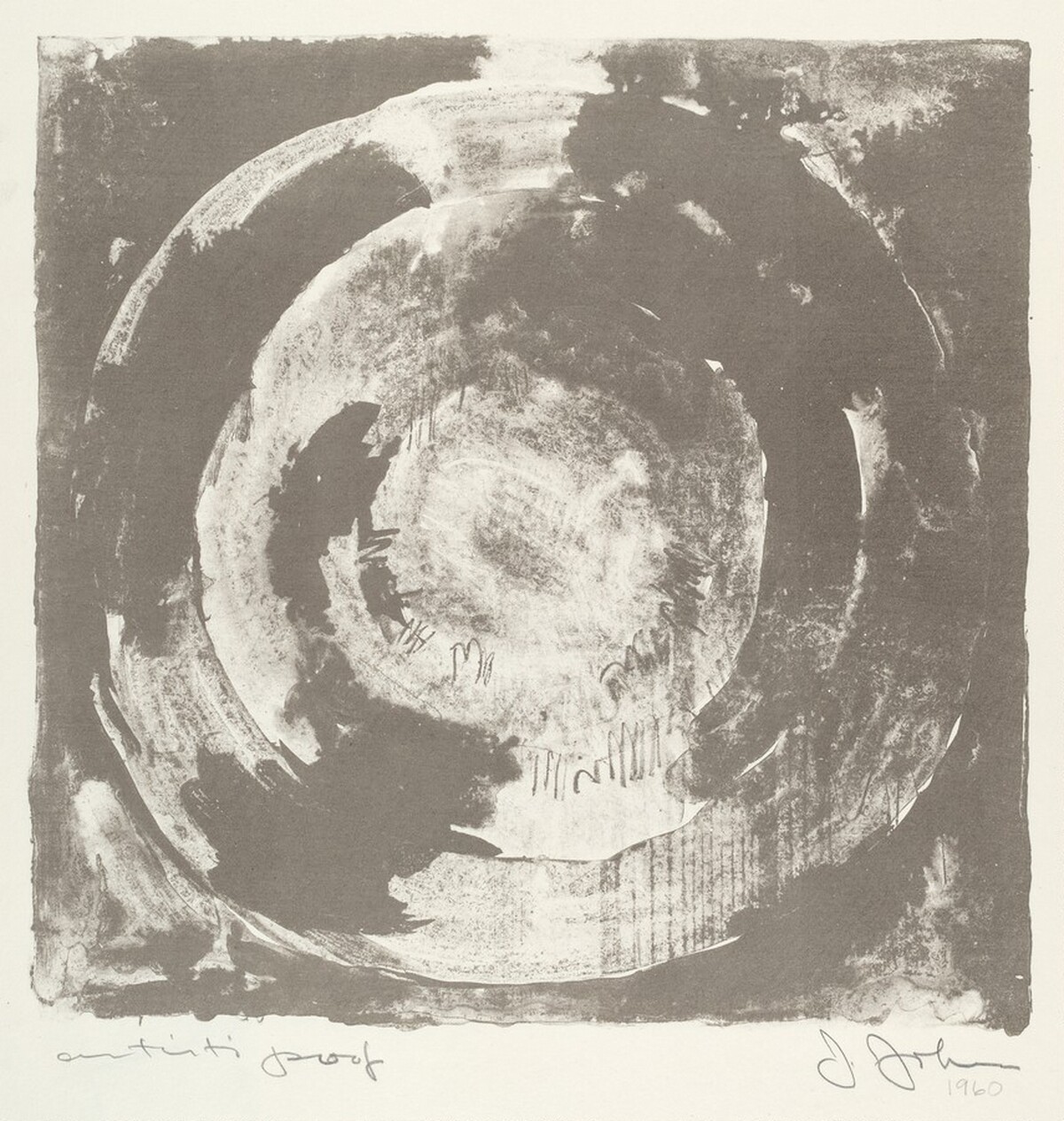Target [artist's proof] by Jasper Johns