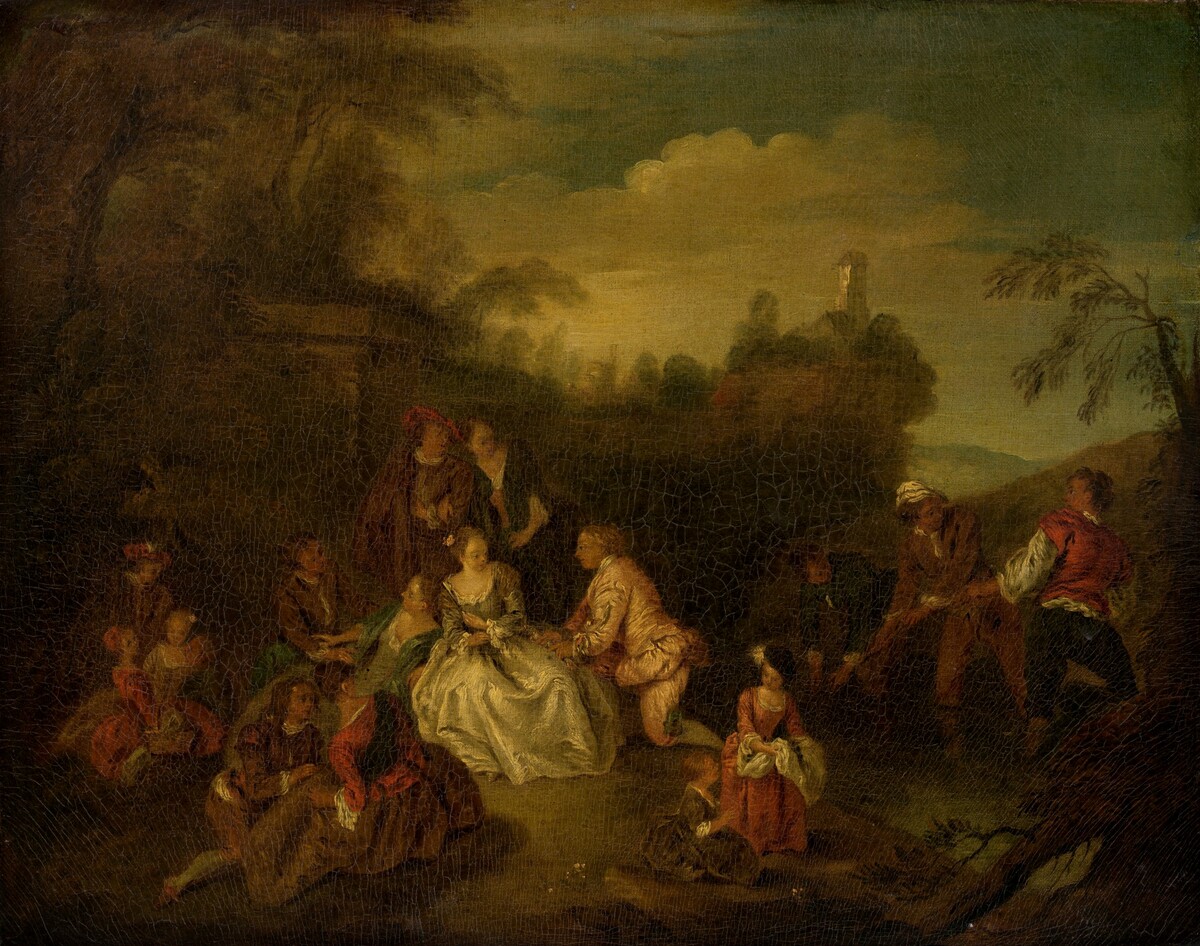 The Gift of the Fishermen by after Jean-Baptiste Joseph Pater