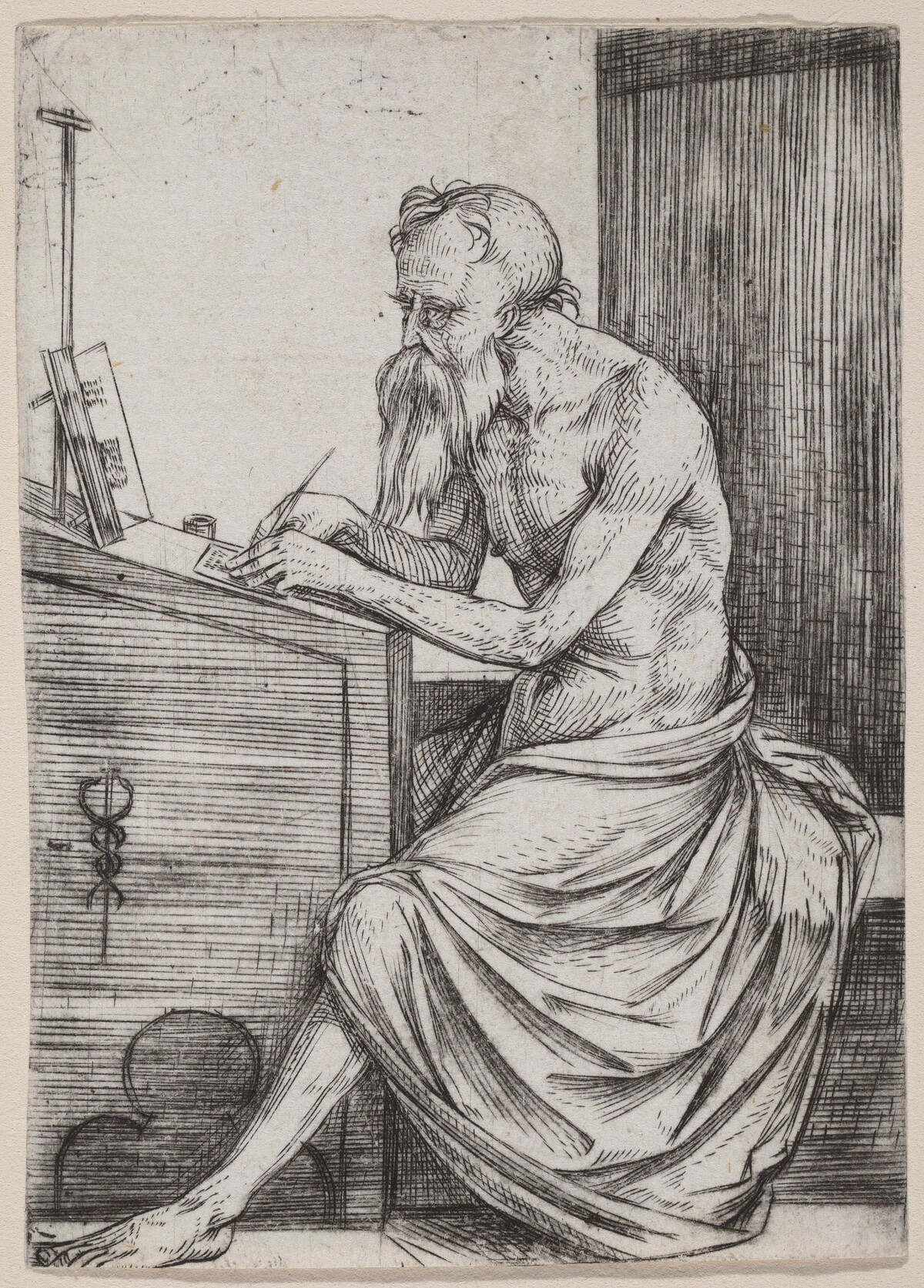 Saint Jerome by Jacopo de' Barbari