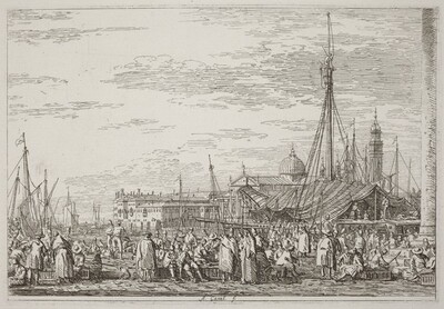The Market on the Molo [upper left]