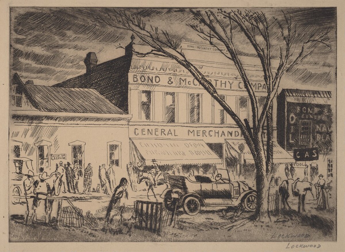 Untitled (Taos Signs) by John Ward Lockwood