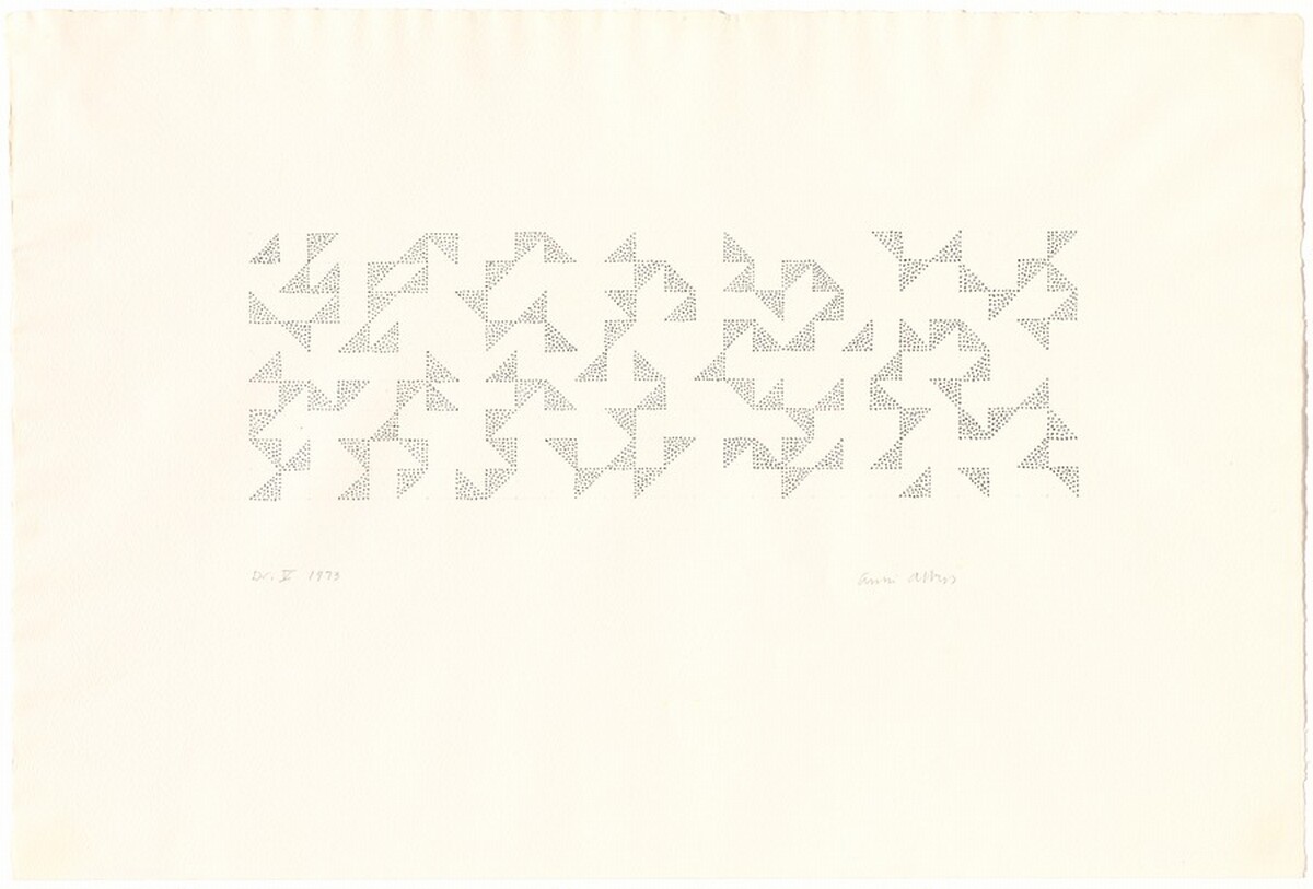 Drawing V by Anni Albers