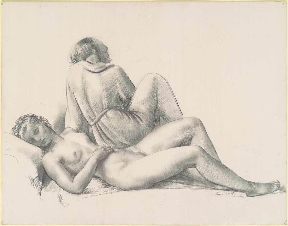 Two Women by Leon Kroll