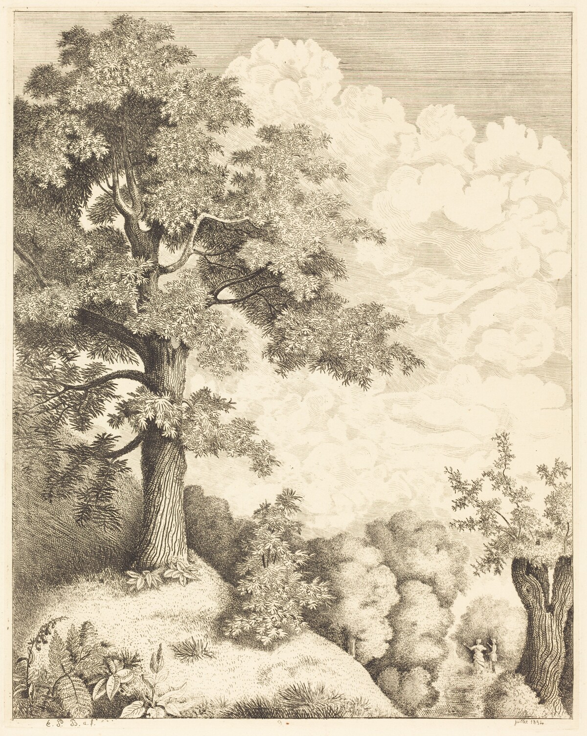 View of Santron by Emmanuel Phélippes-Beaulieu