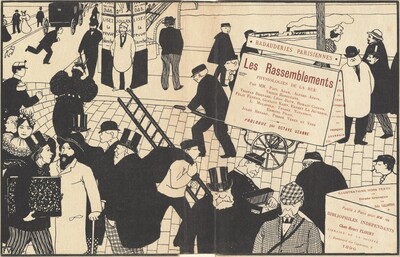 Book jacket for "Les Rassemblements"