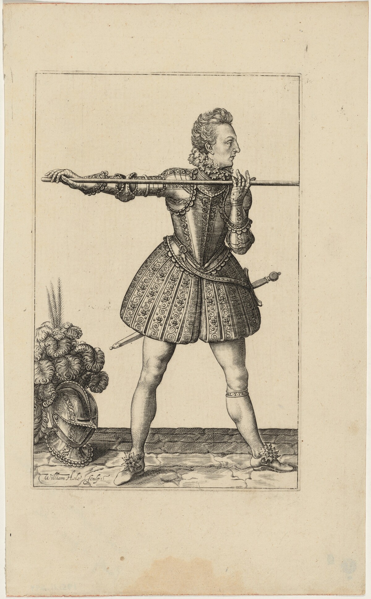 Prince Henry With the Pike by William Hole