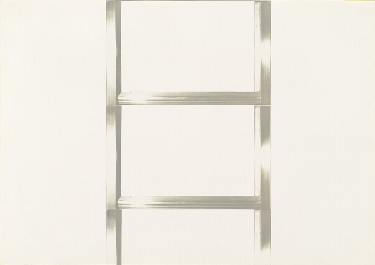 20 Foot Ladder for any Size Wall [III] by Vito Acconci