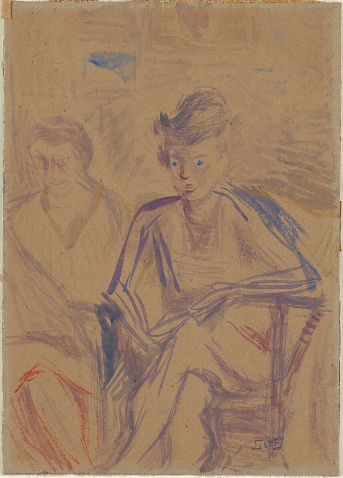 Seated Women by Mark Tobey