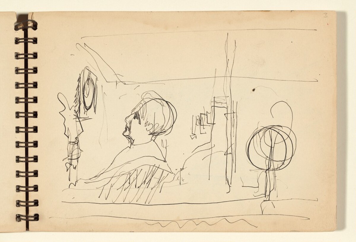 Sketchbook by Mark Rothko