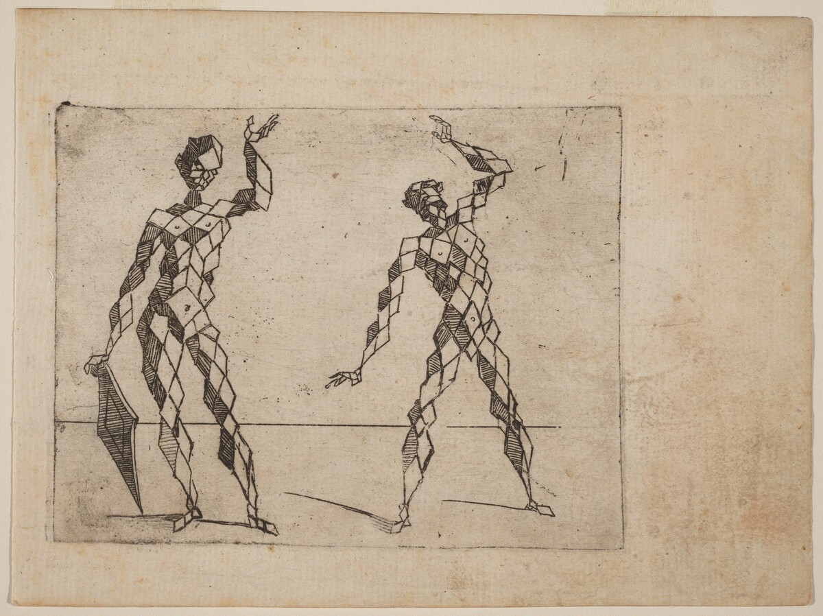 From "Bizzarie di varie Figure" by Giovanni Battista Bracelli
