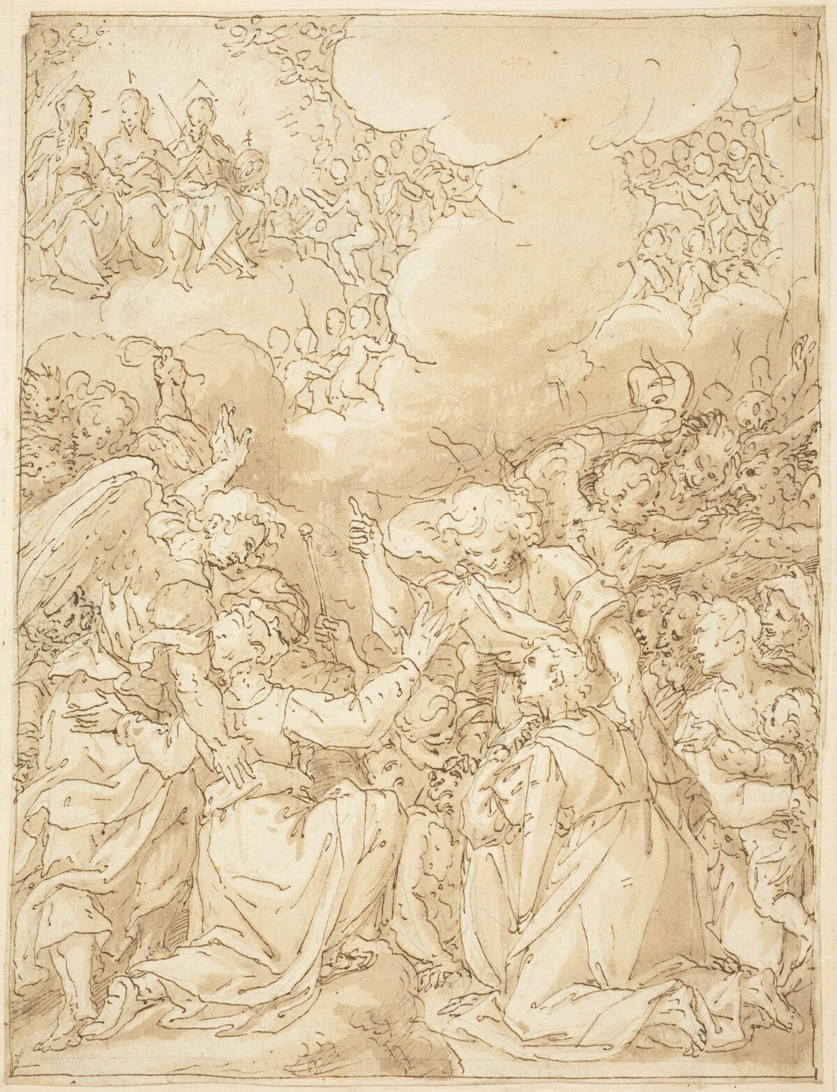 The Last Judgment by Giovanni Battista della Rovere