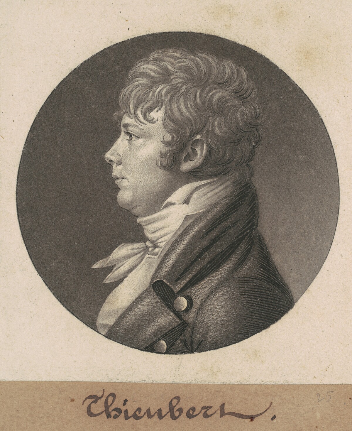 Thieubert by Charles B. J. Févret de Saint-Mémin