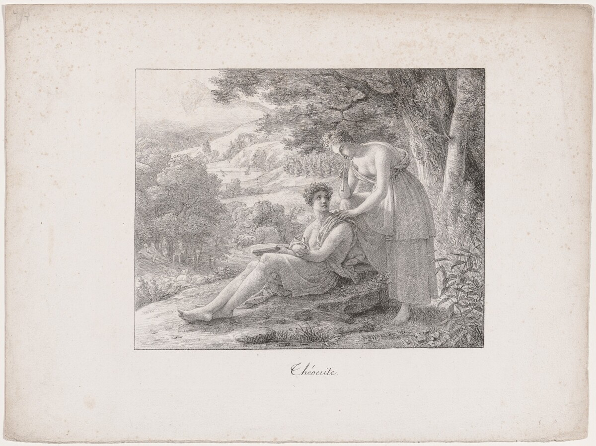 Théocrite (Theorcritus) by Louis Hersent
