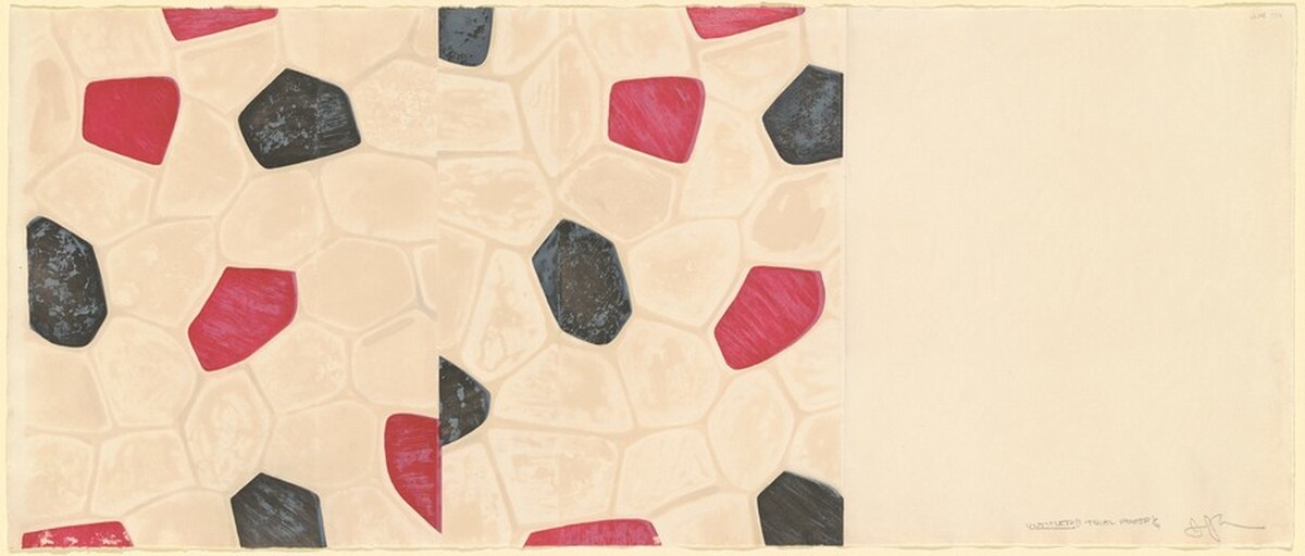 Untitled II [trial proof] by Jasper Johns
