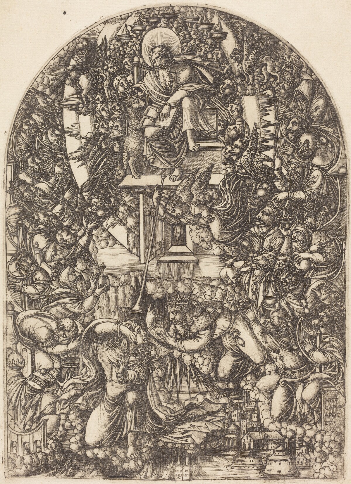 Saint John Summoned to Heaven by Jean Duvet