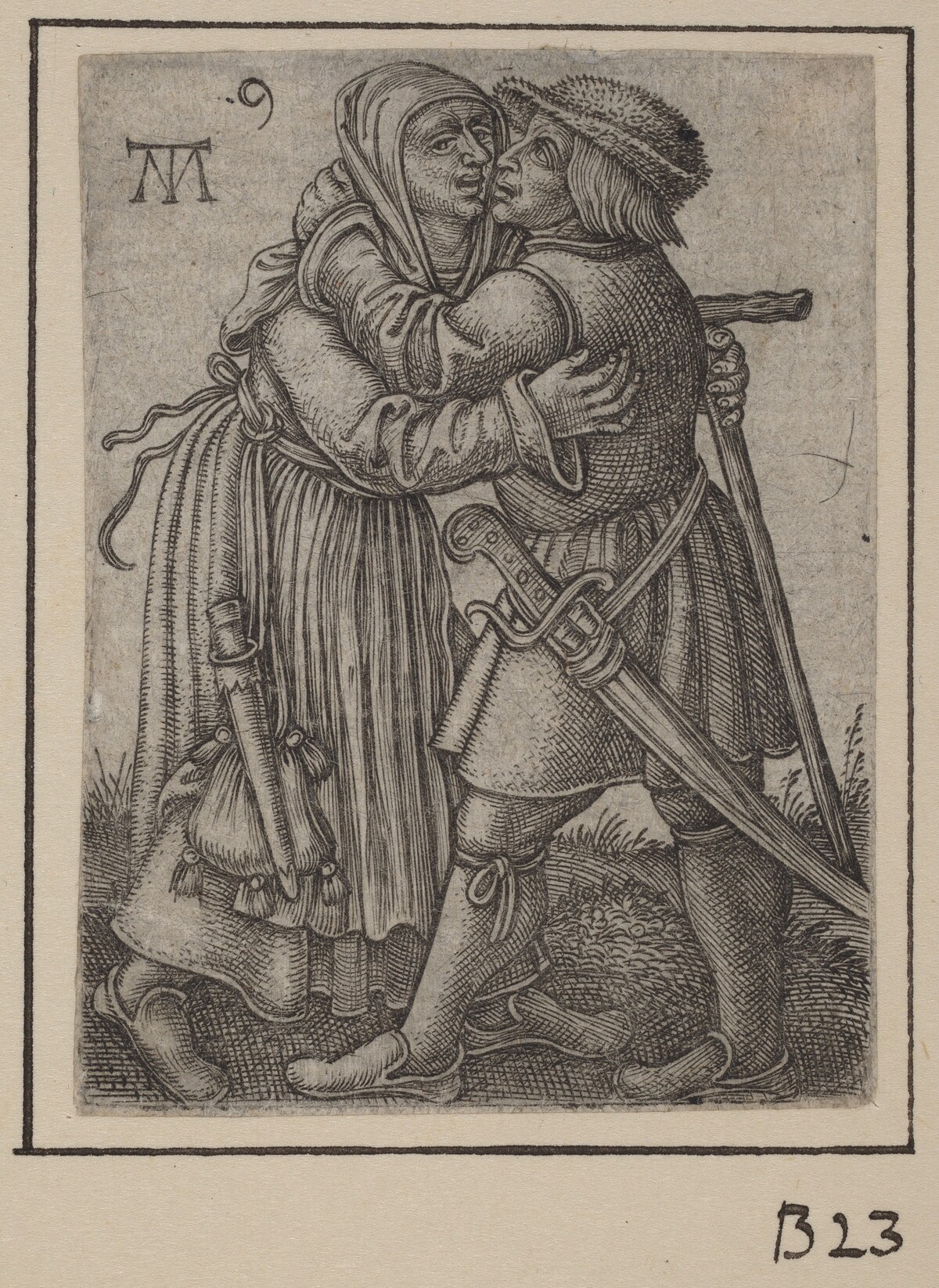 Embracing Couple by Martin Treu