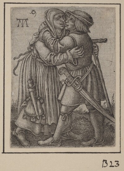 Embracing Couple