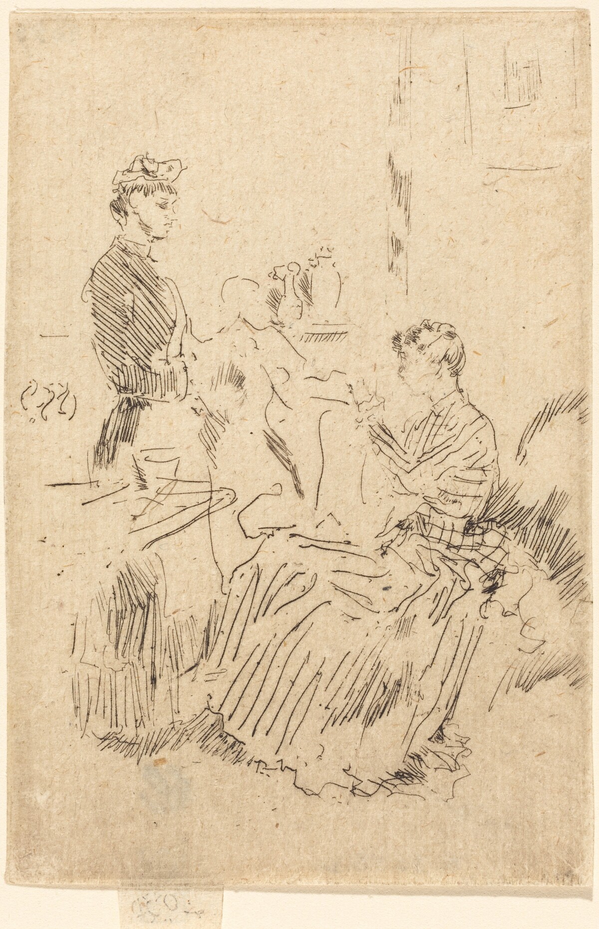The Seamstress by James McNeill Whistler