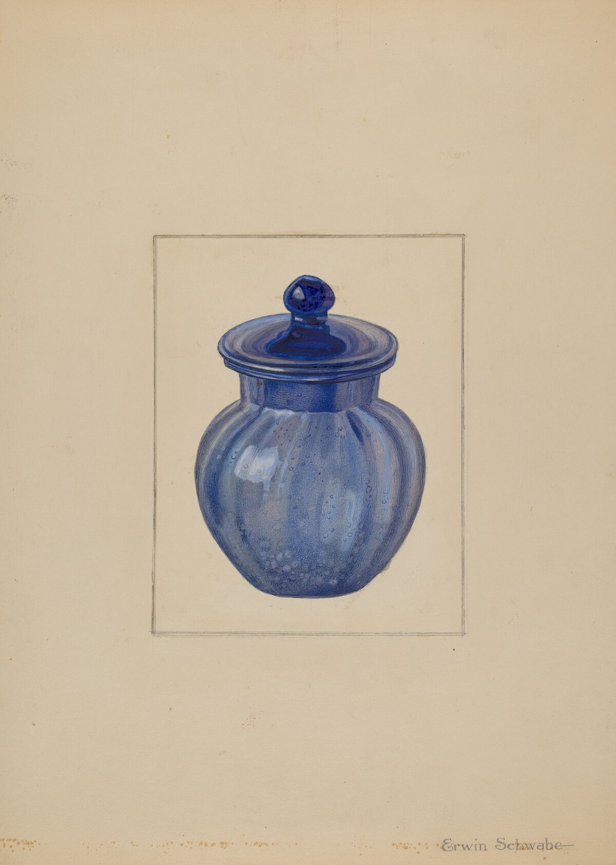 Rose Petal Jar by Erwin Schwabe
