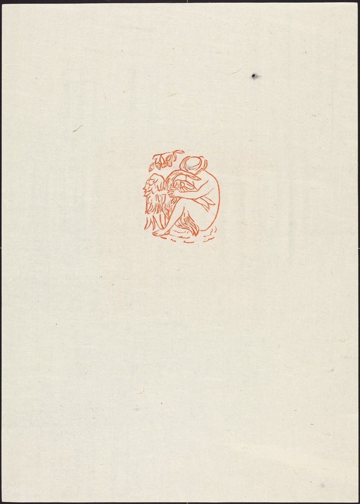 Fourth Eclogue and Coverplate: Leda and the Swan (Leda) by Aristide Maillol