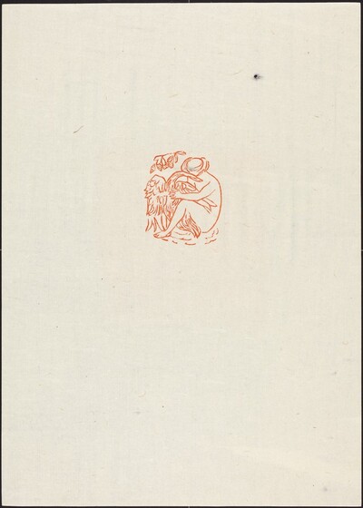 Fourth Eclogue and Coverplate: Leda and the Swan (Leda)