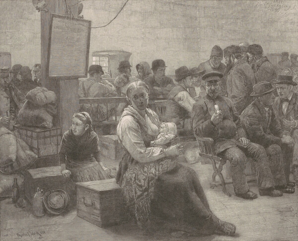 In the Land of Promise by Frederick Juengling, after Charles Frederic Ulrich
