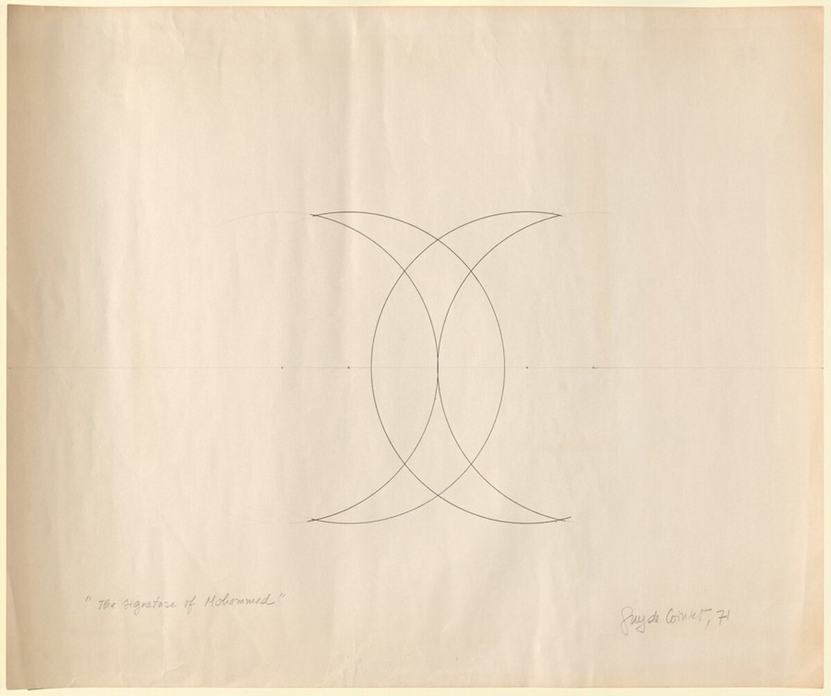 The Signature of Mohammed by Guy de Cointet